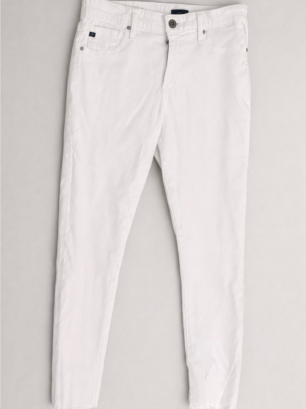 Ag Adriano Goldschmied White Denim Jeans